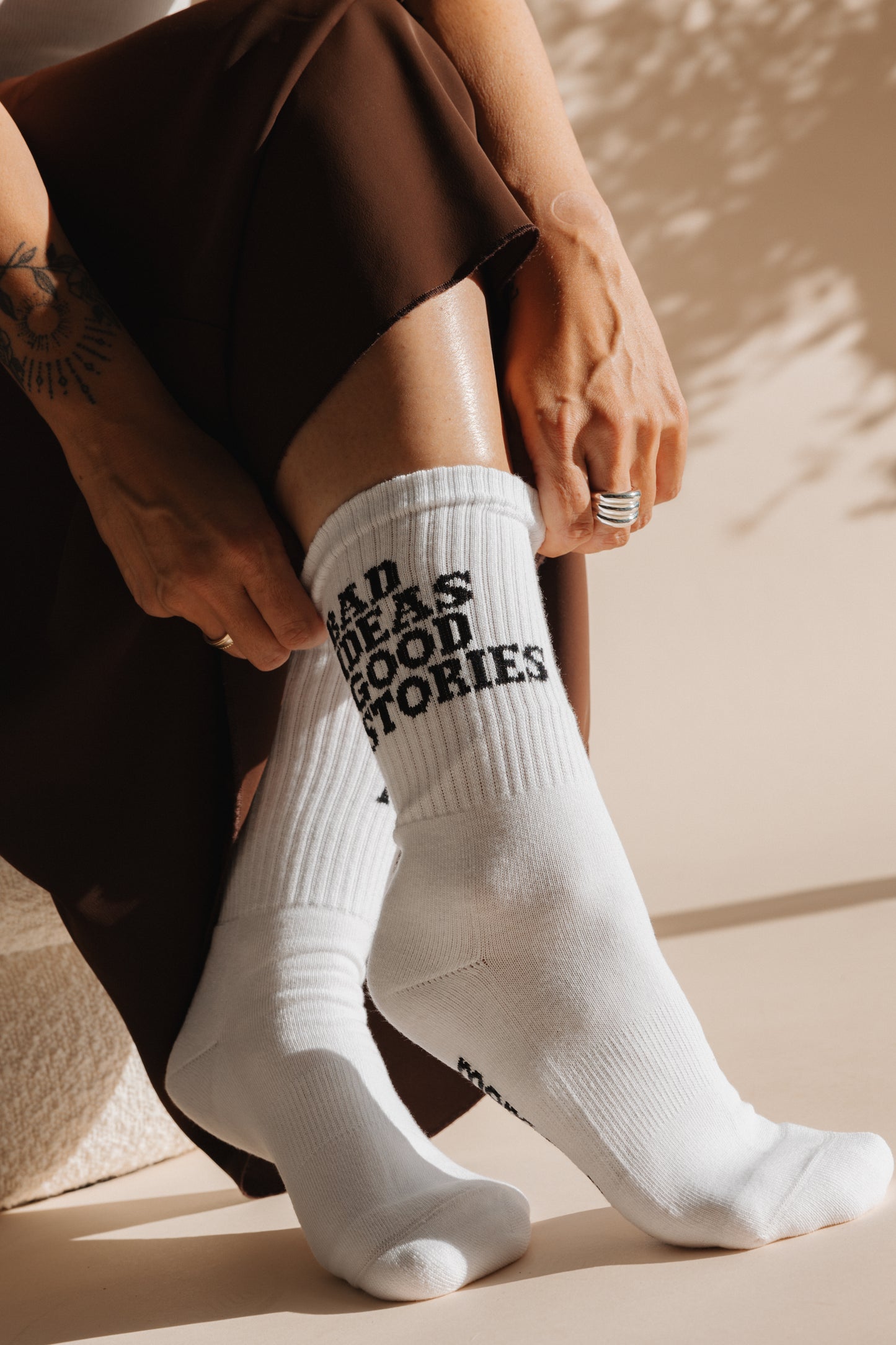Socken - weiß -  BAD IDEAS. GOOD STORIES